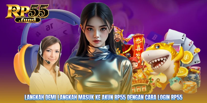 Langkah demi langkah masuk ke akun RP55 dengan cara login RP55