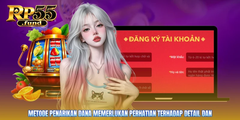 Metode penarikan dana memerlukan perhatian terhadap detail dan