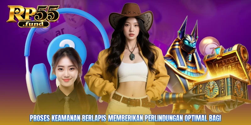Proses keamanan berlapis memberikan perlindungan optimal bagi