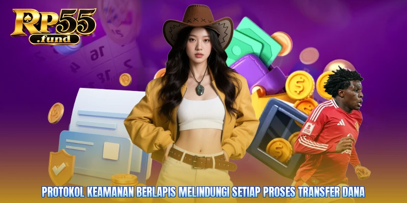 Protokol keamanan berlapis melindungi setiap proses transfer dana
