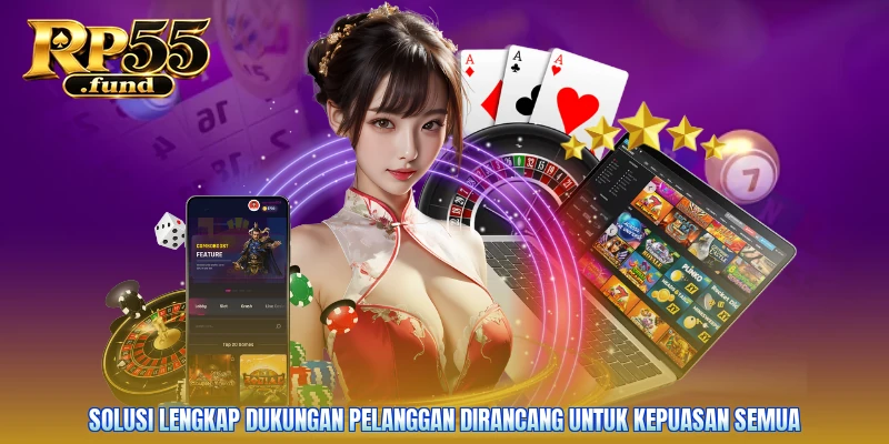 Solusi lengkap dukungan pelanggan dirancang untuk kepuasan semua